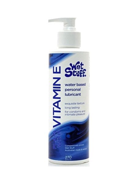 Wet Stuff Plain with Vitamin E Pump 270g