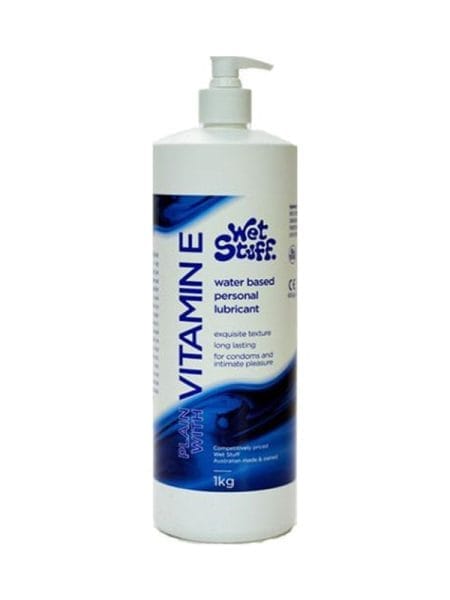 Wet Stuff Plain with Vitamin E Pump 1kg