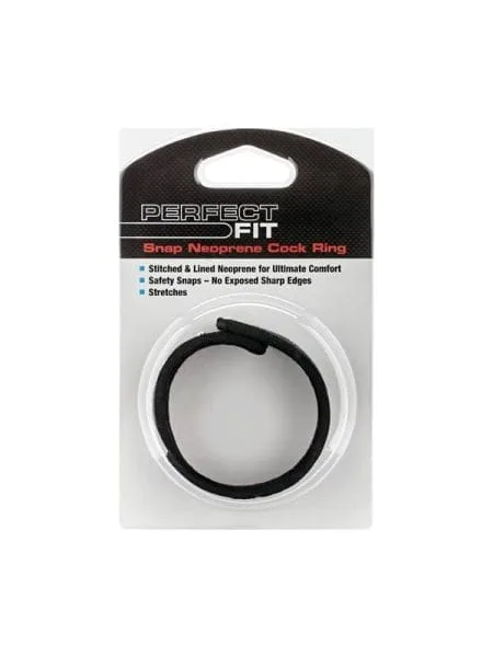 Neoprene Snap Cockrings