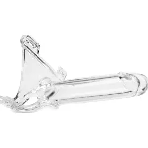 Zoro Knight 6In Hollow Shaft Clear Strap On 102546 1 Zoro Knight 6in Hollow Shaft Clear Strap On