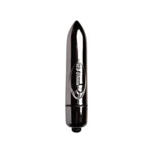 Ro-80Mm 7 Speed Midnight Metal Vibrating Bullet 102660 1 RO-80mm 7 Speed Midnight Metal Vibrating Bullet
