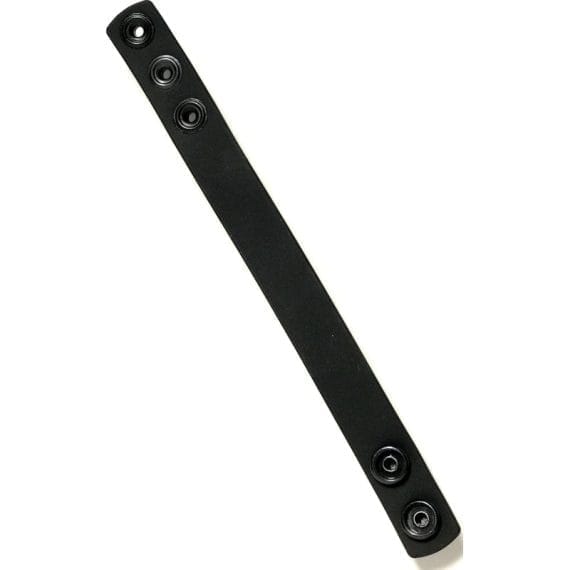 Boneyard Silicone Cock Strap - 3 Snap Ring - Black