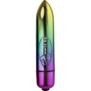 Ro-80Mm 7 Speed Rainbow Vibrating Bullet 113090 1 RO-80mm 7 Speed Rainbow Vibrating Bullet