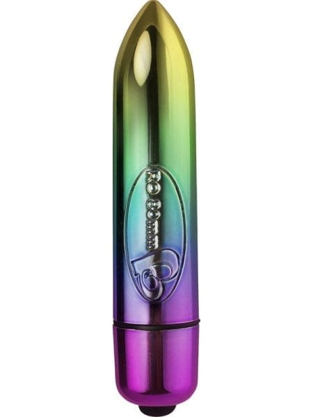 RO-80mm 7 Speed Rainbow Vibrating Bullet