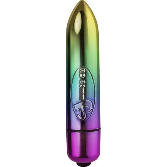Ro-80Mm 7 Speed Rainbow Vibrating Bullet RO-80mm 7 Speed Rainbow Vibrating Bullet