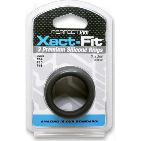 Xact-Fit Silicone Rings Medium 3 Ring Kit Xact-Fit Silicone Rings Medium 3 Ring Kit