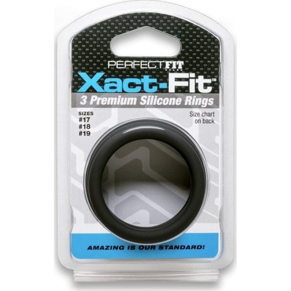 Xact-Fit Silicone Rings Large 3 Ring Kit Xact-Fit Silicone Rings Large 3 Ring Kit