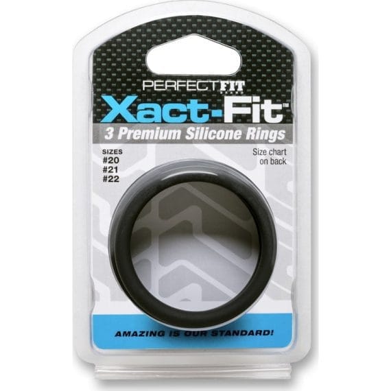Xact-Fit Silicone Rings X-Large 3 Ring Kit Xact-Fit Silicone Rings X-Large 3 Ring Kit