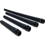 Locker Room Hose Black 12in
