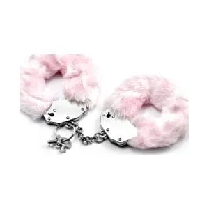 Fetish Pleasure Fluffy Hand Cuffs Pink 120002 1 Fetish Pleasure Fluffy Hand Cuffs Pink