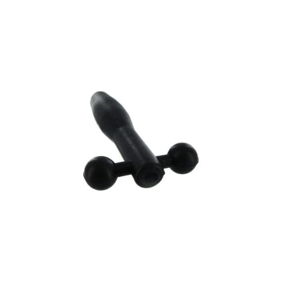 Silicone Cum-Thru Barbell Penis Plug Silicone Cum-Thru Barbell Penis Plug