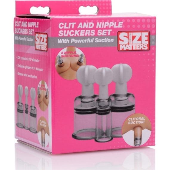 Clit And Nipple Suckers Set