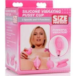 Silicone Vibrating Pussy Cup 131002 1 Silicone Vibrating Pussy Cup