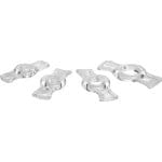 Endurance Clear 4 Ring Penis Set