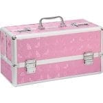 Lockable Large Vibrator Case Pink