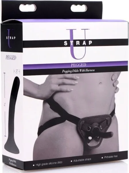 Pegging Dildo with Harness
