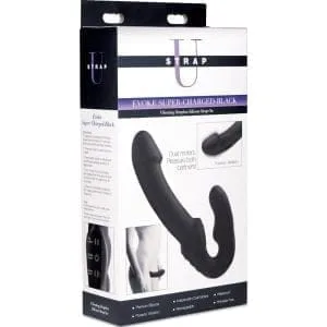 Evoke Rechargeable Vibrating Silicone Strapless Strap On 144743 1 Evoke Rechargeable Vibrating Silicone Strapless Strap On