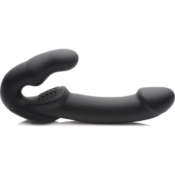 Evoke Rechargeable Vibrating Silicone Strapless Strap On Evoke Rechargeable Vibrating Silicone Strapless Strap On