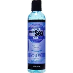 Zeus Incite Electrosex Gel 8.5Oz/251Ml 144878 1 Zeus Incite Electrosex Gel 8.5oz/251ml
