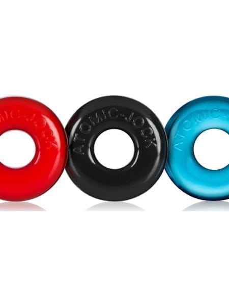 Ringer Cockring 3 Pc Multicolor