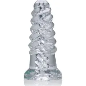 Screwd Super Squish Corkscrew Jackoff Toy Clear 144972 1 ScrewD Super Squish Corkscrew Jackoff Toy Clear