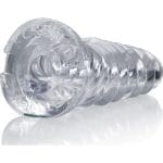 ScrewD Super Squish Corkscrew Jackoff Toy Clear