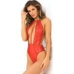 Hot Pursuit Lace Bodysuit