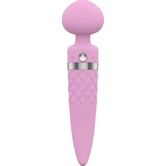 Pillow Talk Sultry Dual Ended Warming Massager Pink