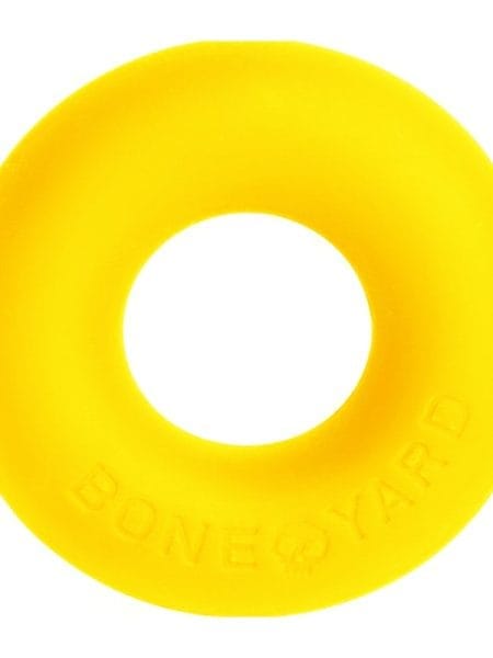 Ultimate Silicone Cock Ring Yellow