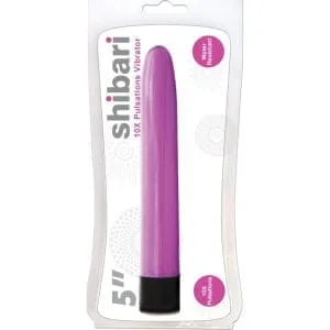 Shibari 10X Pulsations Vibrator 5In Pink 146315 1 Shibari 10X Pulsations Vibrator 5in Pink