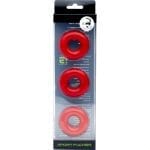 Sport Fucker Chubby Cockring 3 Pk Red