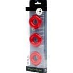 Sport Fucker Chubby Cockring 3 Pk Red