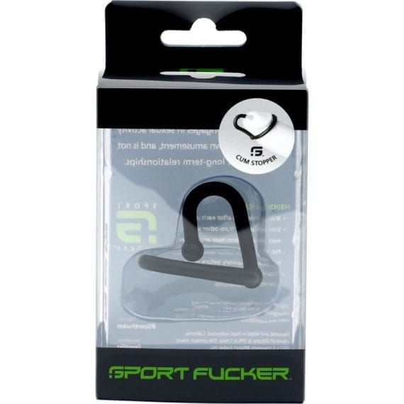 Cum Stopper By Sport Fucker Black Cum Stopper By Sport Fucker Black