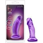 B Yours Sweet N Small Dildo with Suction Cup 4in Purple