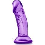B Yours Sweet N Small Dildo with Suction Cup 4in Purple