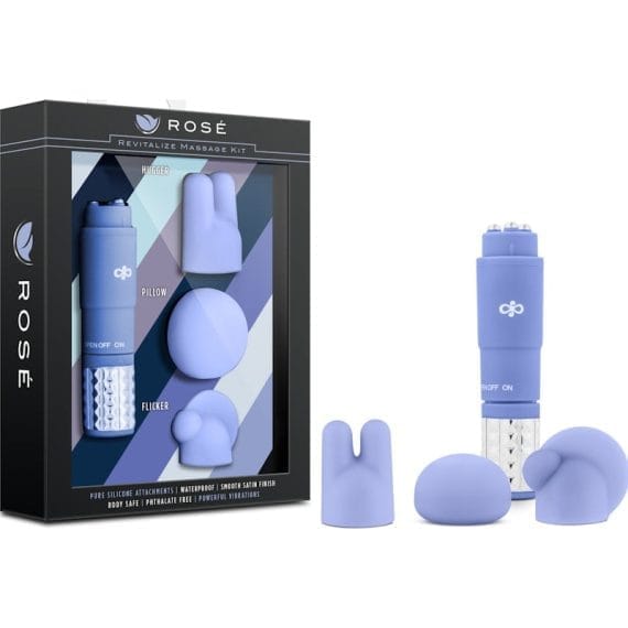 Rose Revitalize Massage Kit Periwinkle