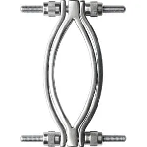 Stainless Steel Adjustable Pussy Clamp 155526 1 Stainless Steel Adjustable Pussy Clamp