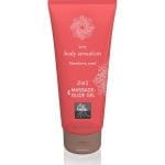 Shiatsu Massage Lubricant Strawberry 200 ml