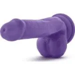 Au Naturel Bold Delight 6in Dildo Purple