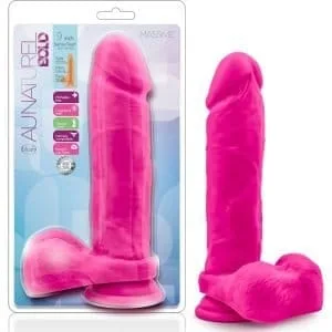 Au Naturel Bold Massive 9In Dildo Pink 155589 1 Au Naturel Bold Massive 9in Dildo Pink
