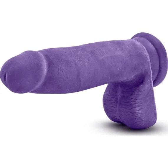 Au Naturel Bold Pleaser 7In Dildo Purple Au Naturel Bold Pleaser 7in Dildo Purple