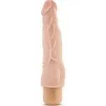 Dr Skin Cock Vibe 4 8in Vibrating Cock Beige