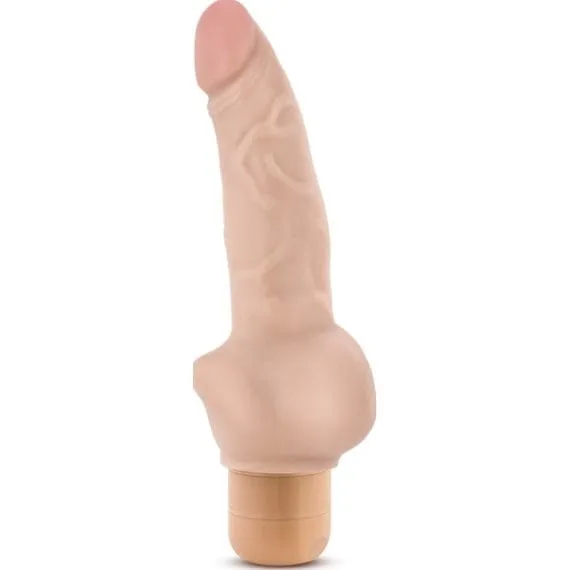Dr Skin Cock Vibe 12 8In Vibrating Cock Beige Dr Skin Cock Vibe 12 8in Vibrating Cock Beige