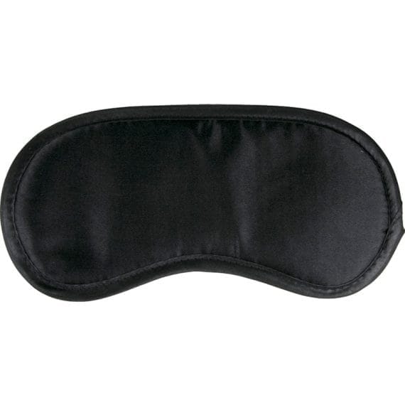 Black Satin Eye Mask