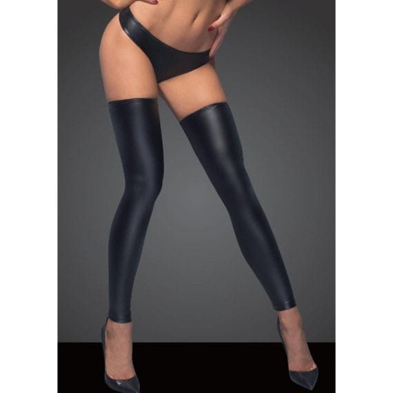Power Wetlook Stockings And Panties With Silver Zipper Power Wetlook Stockings And Panties With Silver Zipper