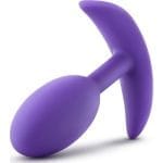 Luxe Wearable Vibra Slim Plug Medium Purple