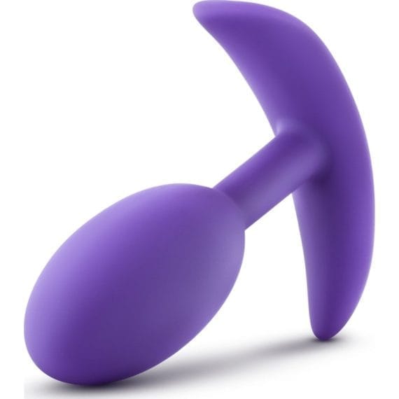 Luxe Wearable Vibra Slim Plug Medium Purple