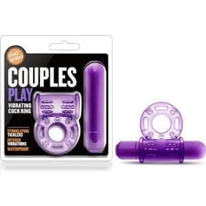 Play With Me Couples Play Vibrating Cock Ring Purple 158068 1 Play With Me Couples Play Vibrating Cock Ring Purple