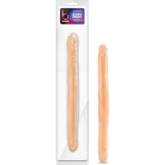 B Yours Double Dildo Beige 16in