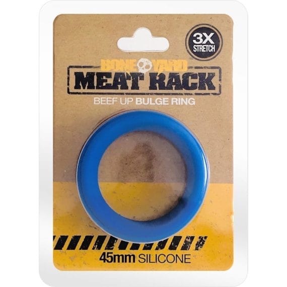 Meat Rack Cock Ring Blue